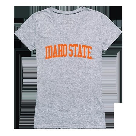 W Republic Products W Republic Products 501-222-HGY-03 Idaho State University Game Day Womens Tee; Heather Grey - Large 501-222-HGY-03
